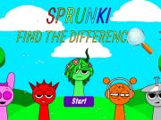 Гульня Sprunki знайдзіце адрозненні  онлайн