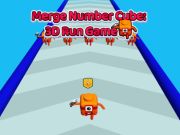 Гульня Злучэнне нумара Cube 3D Run Game  онлайн
