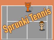Гульня Тэніс Sprunki  онлайн