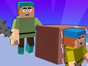 Гульня Жах Minecraft Partytime  онлайн