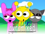 Гульня Sprunki Pyramixed онлайн Гульня Sprunki Pyramixed онлайн