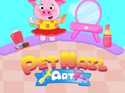 Гульня At Pet Nail Art  онлайн