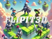 Гульня Flipit 3D онлайн