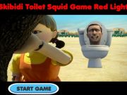 Гульня Skibidi Teakent Squid Гульня чырвонае святло  онлайн