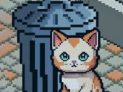 Гульня Pixel Cat Simulator: мае хатнія жывёлы  онлайн