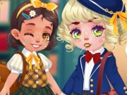 Гульня Toddie Vintage School Day онлайн