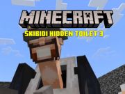 Гульня Minecraft Skibidi схаваны туалет 3  онлайн