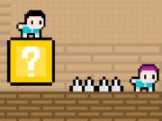 Гульня Pixcade 2 гульца ўцёкі  онлайн
