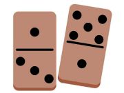 Гульня Класічны паядынак Dominoes  онлайн