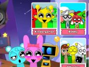 Гульня Incredibox Party Frozen Sprunki Beat онлайн