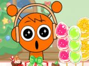 Гульня Sprunki Mukbang Candy Fruit онлайн