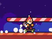 Гульня Kickflip Santa онлайн