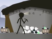 Гульня Сімулятар майнинга Stickman  онлайн