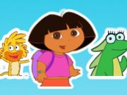 Гульня Dora match3 онлайн