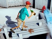 Гульня П'яны чалавек 3D  онлайн