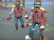 Гульня Выжыванне палігона Zombie City  онлайн
