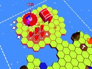 Гульня Плітка HEX Свет: чырвоны супраць сіні  онлайн