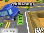 Гульня Сімулятар дрэйфу Minecraft  онлайн