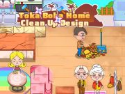 Гульня Toka Boka Home Clean Up Design онлайн