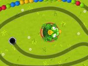 Гульня Frogtastic Marble Adventure онлайн