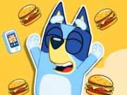 Гульня Галаваломка з галаваломкай: Burger Dog Bluyy  онлайн