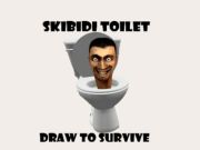 Гульня Прыцягненне туалета Skibidi, каб выжыць  онлайн
