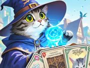 Гульня Галаваломка Jigsaw: Arena Cat's Card Arena  онлайн