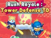 Гульня Абарона вежы Rush Royale Tow TD  онлайн
