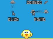 Гульня Duckyfly Go!  онлайн
