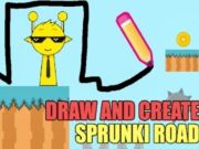 Гульня Намалюйце і стварайце Sprunki Road  онлайн