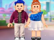Гульня Roblox пара сукенка  онлайн