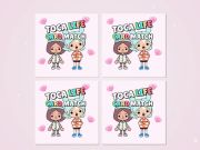 Гульня Toca Life Memory Match Match  онлайн