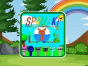 Гульня Кнігі размалёўкі Sprunki  онлайн
