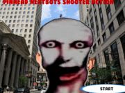 Гульня Pinhead NextBots Shooter Action  онлайн