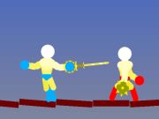 Гульня Ragdoll Hit Stickman  онлайн