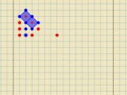 Гульня Кропкі - паядынак  онлайн