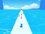 Гульня Stickman Collect Run  онлайн