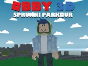 Гульня Obby 3d Sprunki Parkour  онлайн