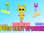 Гульня Pogo Obby Sprunki  онлайн