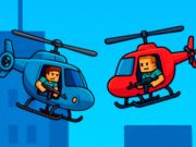 Гульня Верталёт Battle Battle STEVE 2 гулец  онлайн