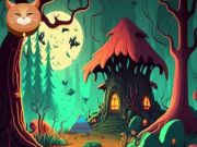 Гульня Дзяўчына пазбягае небяспечных ведзьмаў  онлайн