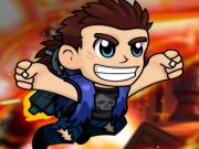 Гульня Падвышаны герой Jetpack  онлайн