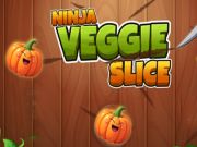 Гульня Ninja Veggie зрэз  онлайн