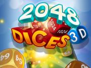 Гульня Dices 2048 3d  онлайн