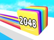 Гульня Jelly Run 2048  онлайн
