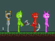 Гульня Sprunki Sandbox: Рэжым гульнявой пляцоўкі Ragdoll  онлайн