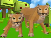 Гульня Simulator Cougar: вялікія кошкі  онлайн