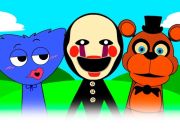 Гульня Sprunki Horror  онлайн