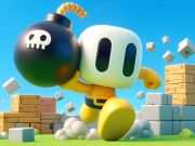 Гульня Bombaman 3d  онлайн