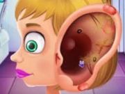 Гульня Дзіцячы лекар лячыць вушы онлайн Гульня Дзіцячы лекар лячыць вушы онлайн